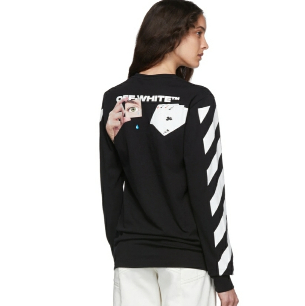 Off White Long Sleeve Shirt